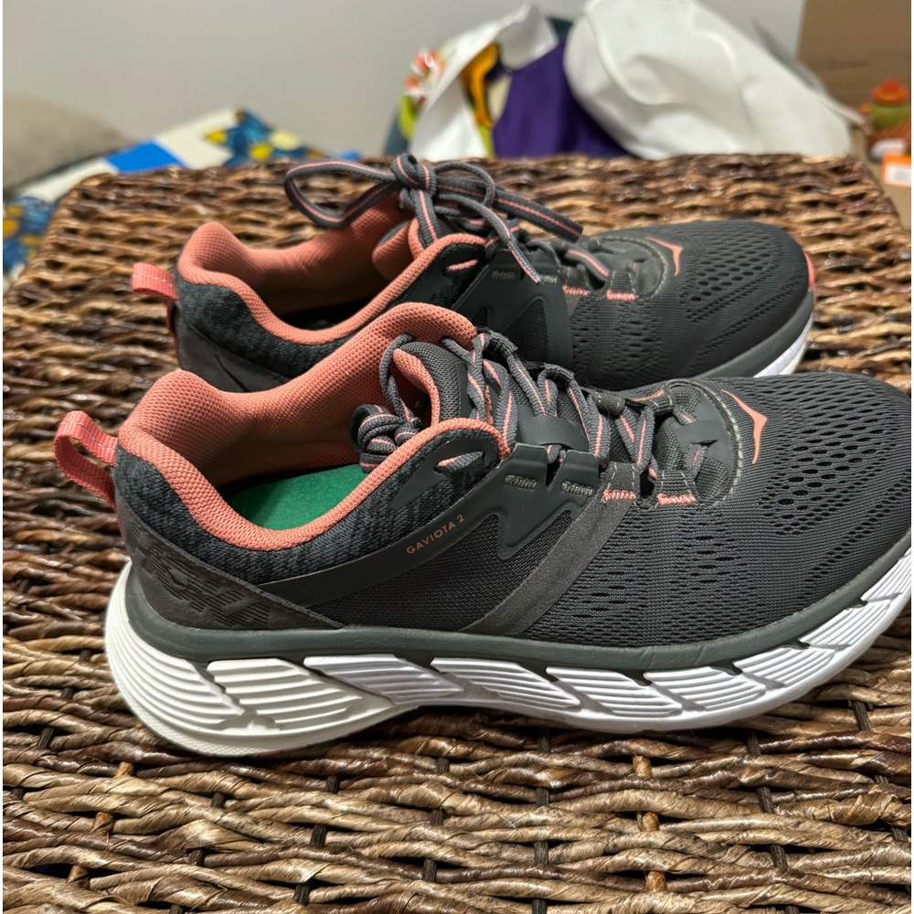 HOKA one one women’s gaviota 2 wide size 7.5 running walking athletic shoes